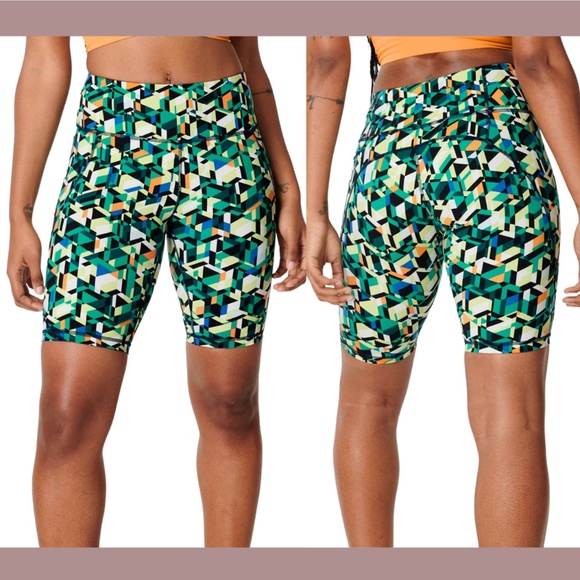 NWT Sweaty Betty [ 8-10 ] Power High Waist Pocket Bike Shorts‎ - Picture 1 of 12